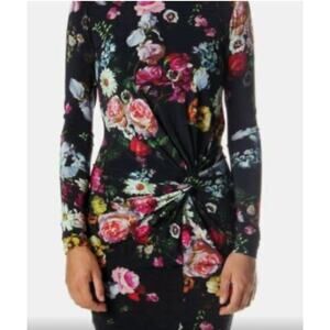 Ted Baker London‎ Izzie Floral Canvas Painting Dress Size 2 (US 6) $260